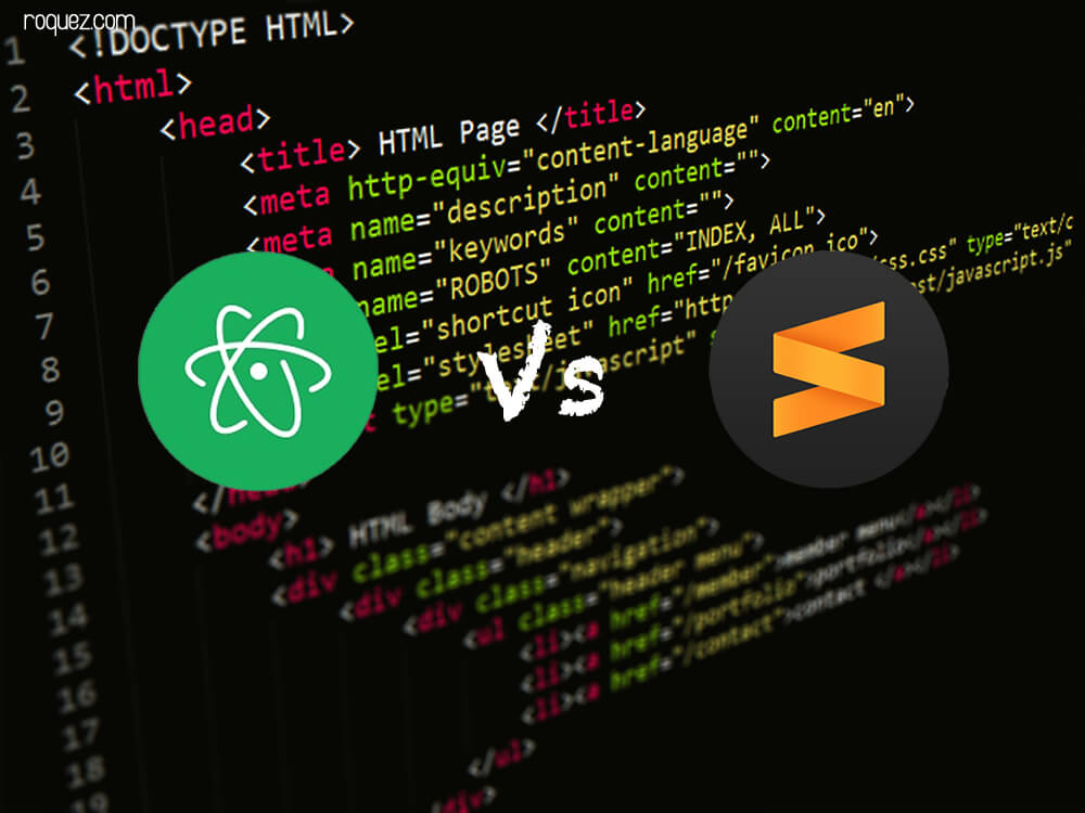 Atom Vs Sublime - Jesus Roquez - Web Dev. SEO and Apps